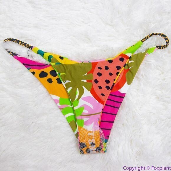 NEW It’s now cool String Bikini Bottom cheeky thong, S - Picture 11 of 16